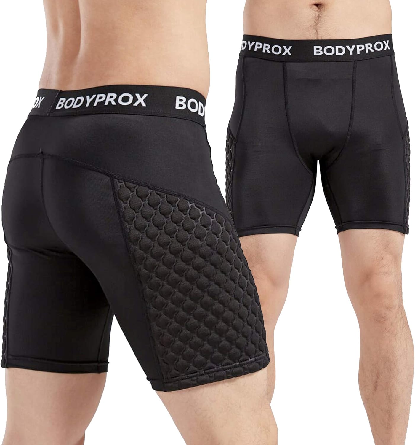 Bodyprox Baseball Sliding Shorts for Men, Compression Padded Slider Shorts : Sports & Outdoors