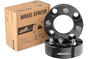 GAsupply ATV Wheel Spacers 4x110, Compatible with CFMoto, Segway, Yamaha, 1.5" 38mm Wheel Spacer Adapters Black 74mm Hub Bore with 12×1.25 Studs, 2 Pack