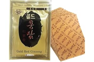 Korean Red Ginseng Patch Powerstrips - 100 Patches