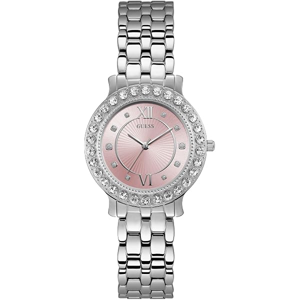 Amazon.com: Guess Ladies Jewelry Crystal Accented 22mm Watch  display picture 1
