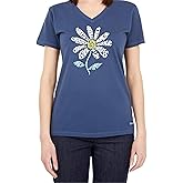 Life is Good Women's Crusher Tee Shirt, Short Sleeve Cotton Graphic T-Shirts, Superpower Daisy