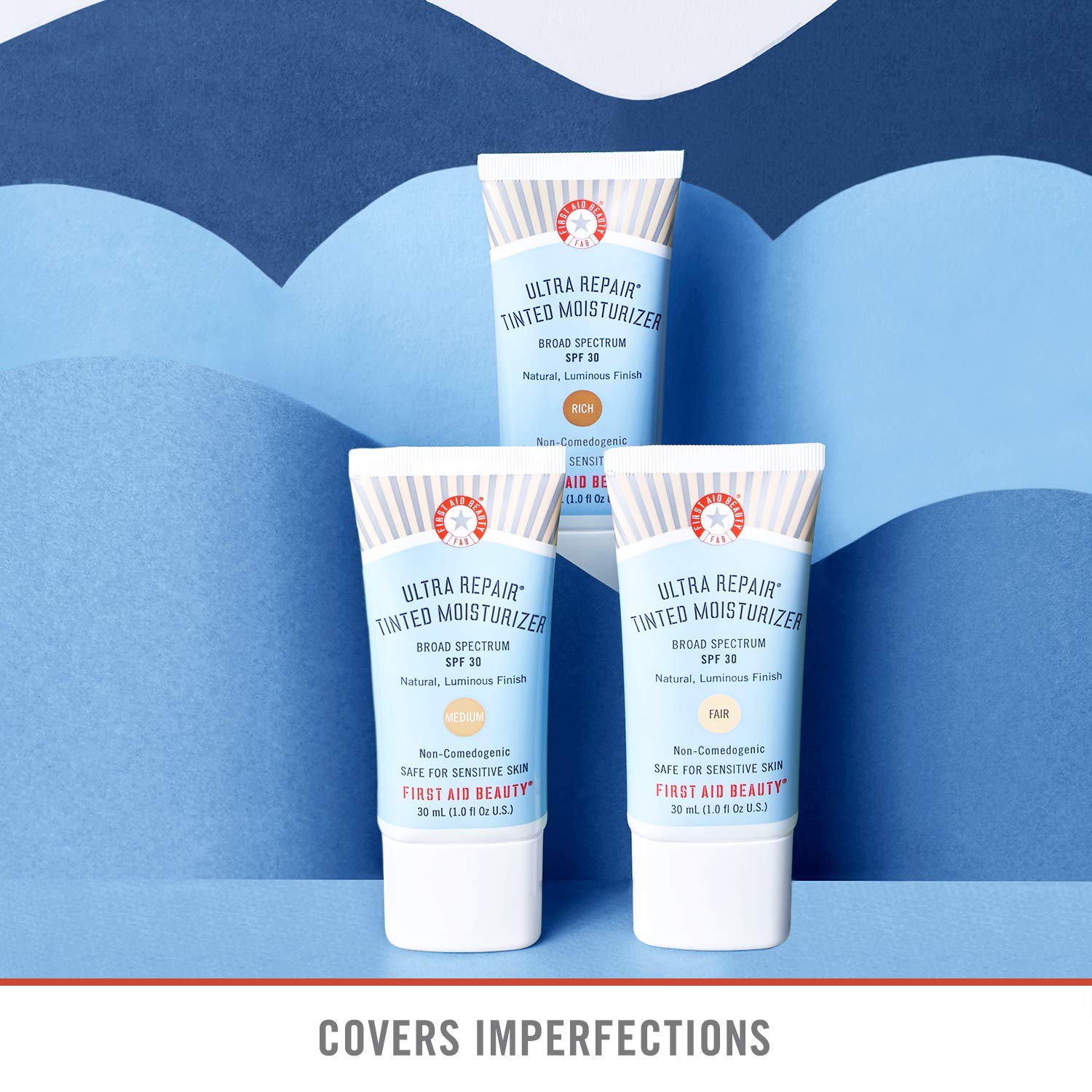 first aid beauty mineral sheer tint sunscreen
