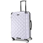 Kenneth Cole REACTION Diamond Tower Collection Lightweight Hardside Expandable 8-Wheel Spinner Travel Luggage, Lavender, 24-Inch Checked