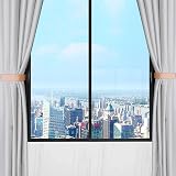 OCIOLI 2 Piece Wooden U Shaped Curtain Hooks & Holdbacks view 2