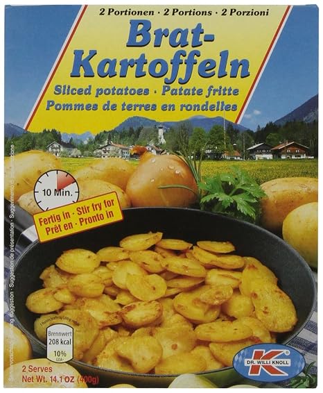 Dr Willi Knoll Brat Kartoffeln Sliced Potatoes 14 1 Ounce Boxes