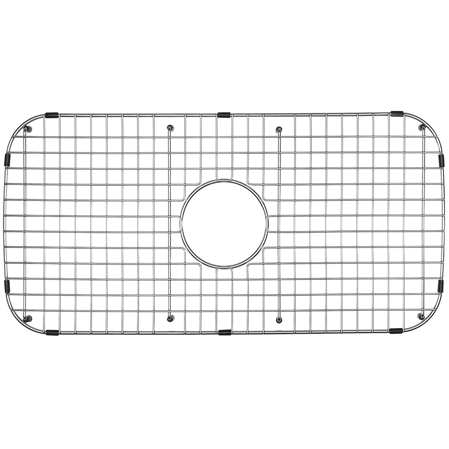 Photo 1 of (USED/FAIR) Serene Valley Sink Grid 26-13/16" x 13-3/8", Centered Drain with Corner Radius 3", NDG2613C