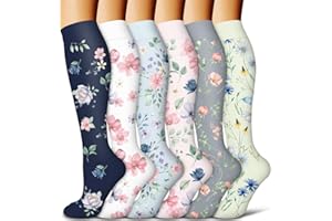 COOLOVER Compression Socks for Women and Men - Best for Circulation, Running, Athletic, Recover, Nurse, Travel