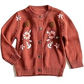 Simplee kids Baby Girl Thin Sweater Solid White Pink Cardigans for Toddler 0-3Years