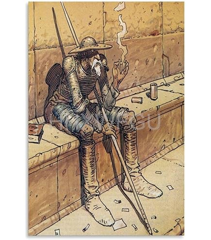 Moebius Starwatcher Collection Poster Border 50 x 70 cm : Jean