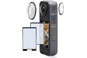 Fotoleey Lens Guard+ Screen Protector for Insta360 X4 Tempered Glass Material