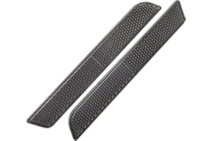 Benlari Black Saddlebag Reflector Inserts 94-13 Latch Cover Reflectors Compatible for Harley Davidson Touring Electra Street 