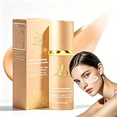 Foundation 4 in 1 - Medium Spectrum with SPF 50+, Color Changing Foundation, Hydrating Color Changing Foundation Makeup, Concealer, Sun Protection, Longwearing &amp; Waterproof for All Skin Types