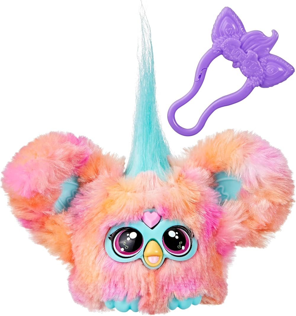 Furby Furblets Ree-Mix Mini Electronic Plush Toy Coral