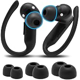 WC TipZ Powerbeats Pro 2 - Memory Foam Ear Tips for Beats Powerbeats Pro 2 | Made by Wicked Cushions | Enhanced Comfort, Secure Fit &amp; Noise Isolation | Black