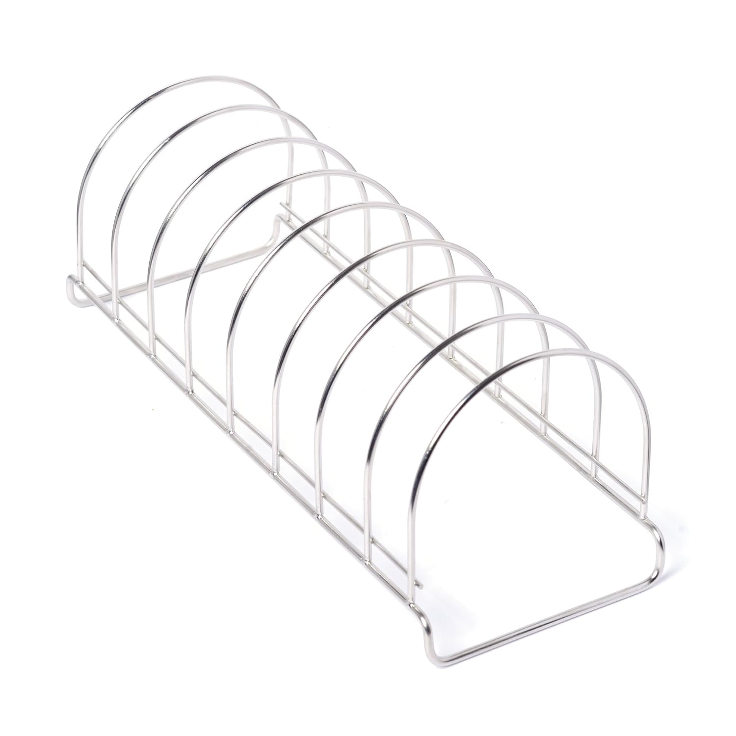 Buy Embassy Stainless Steel Round Plate Rack/Stand, 1Piece, Size 8 (41 cms) Online at Low