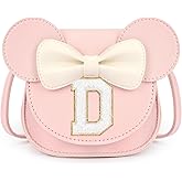 mibasies Toddler Purse Gifts for Girls: Purse Girl Toys for 2 Year Old Birthday Gift, Letter D