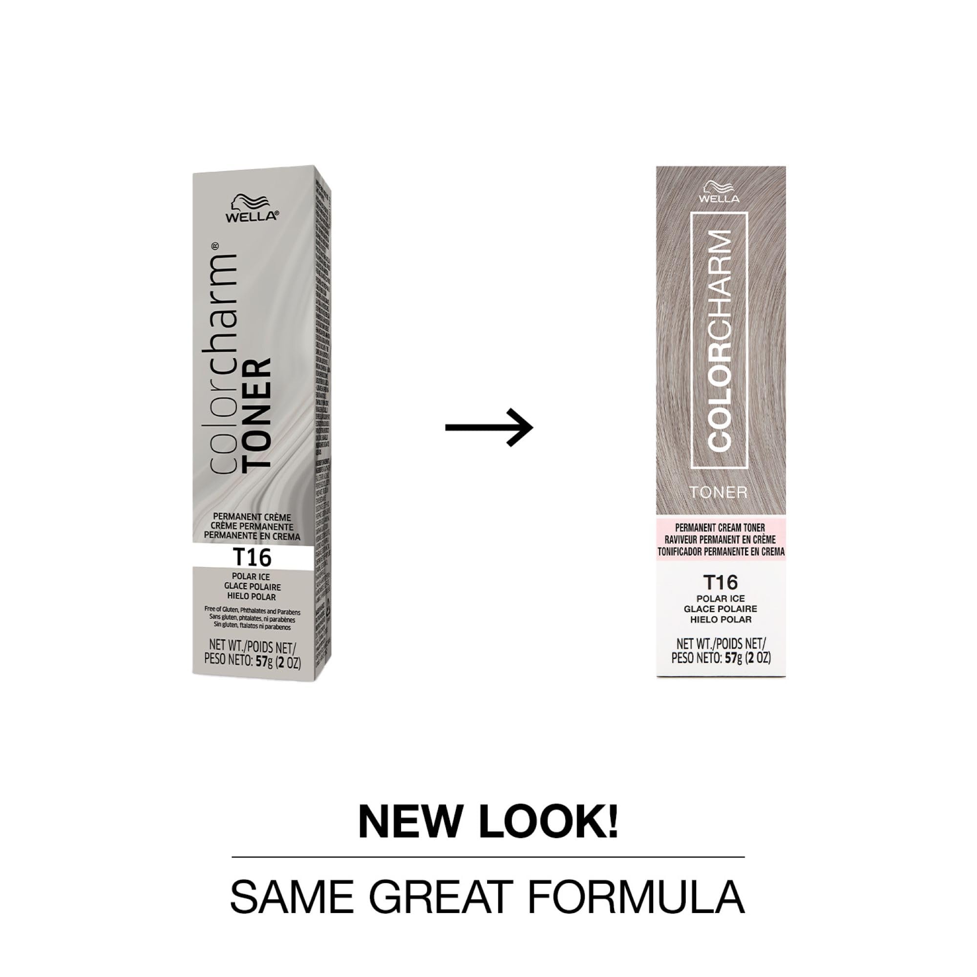 COLORCHARM Permanent Crème Hair Toner | Free of Animal-Derived Ingredients, Parabens Free & Gluten Free | 2 oz