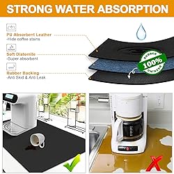 Dish Drying Mats for Kitchen Counter, Waterproof