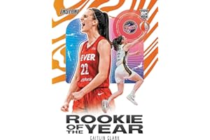HOFSM.COM HALL OF FAME SPORTS MEMORABILIA 2024 Panini Instant WNBA Caitlin Clark #CCROY-A WNBA Rookie of the Year Indiana Fever Rookie RC Basketball Card