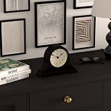 Jones Clocks Speakeasy Small Mantel Clock Black Napoleon Hat Design view 5