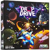 Drop Drive by Phase Shift Games, Space Adventure Board Game | 2-4 Players, 45 Minutes Playtime, Ages 8+, Strategic Drop-Style Sci-Fi Exploration, 3D Tabletop Mechanics, Sandbox Board Game