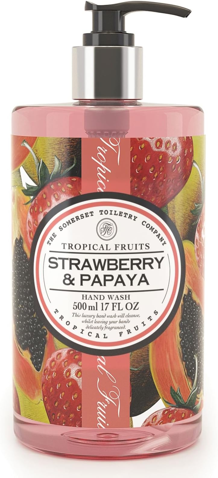 Tropical Fruits Strawberry and Papaya Hand Wash 500 ml