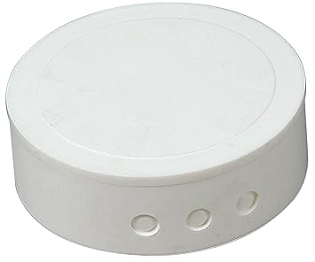 Kopp 341817082 Kunststoff-Abzweig-Baldachin, weiß
