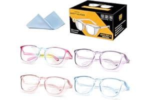 KeeiZoes Safety Glasses Anti Fog Goggles For Women, Nurses Protective Eyewear Blue Light & UV Blocking Eye Protection Glasses