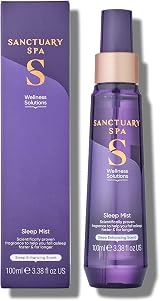 Sanctuary Spa Sleep Mist Violet Jasmine Sandalwood 100 ml cruelty free