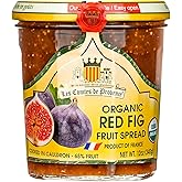 Fig Jam Spread USDA Organic Preserve &ndash; 12 oz / 340 g | Made in France, Traditional Jam, Non GMO, Gluten Free