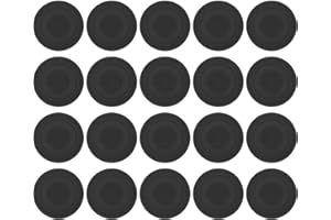 PATIKIL Rubber Bottoms for Sublimation Tumblers, 20Pcs 50mm Silicone Protective Self-Adhesive Anti-Slip Bottoms for Wine Tumb