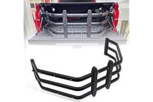 Trumgeta Upgraded Truck Bed Extender Fit for Toyota Tacoma 2005-2026, Tailgate Extender with MOLLE Panel and Flag Pole Mount 