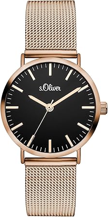 s.Oliver Time Reloj Aprende la Hora para Mujer de Cuarzo con ...