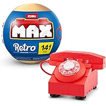 MAX Premium Retro Building Bricks Collection (Cassette Radio) by
