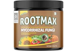 RootMax - Mycorrhizal Fungi (200 g/7.05 oz) | Rooting Powder for All Plants, Trees, Flowers & Edibles | Direct to Root Inocul