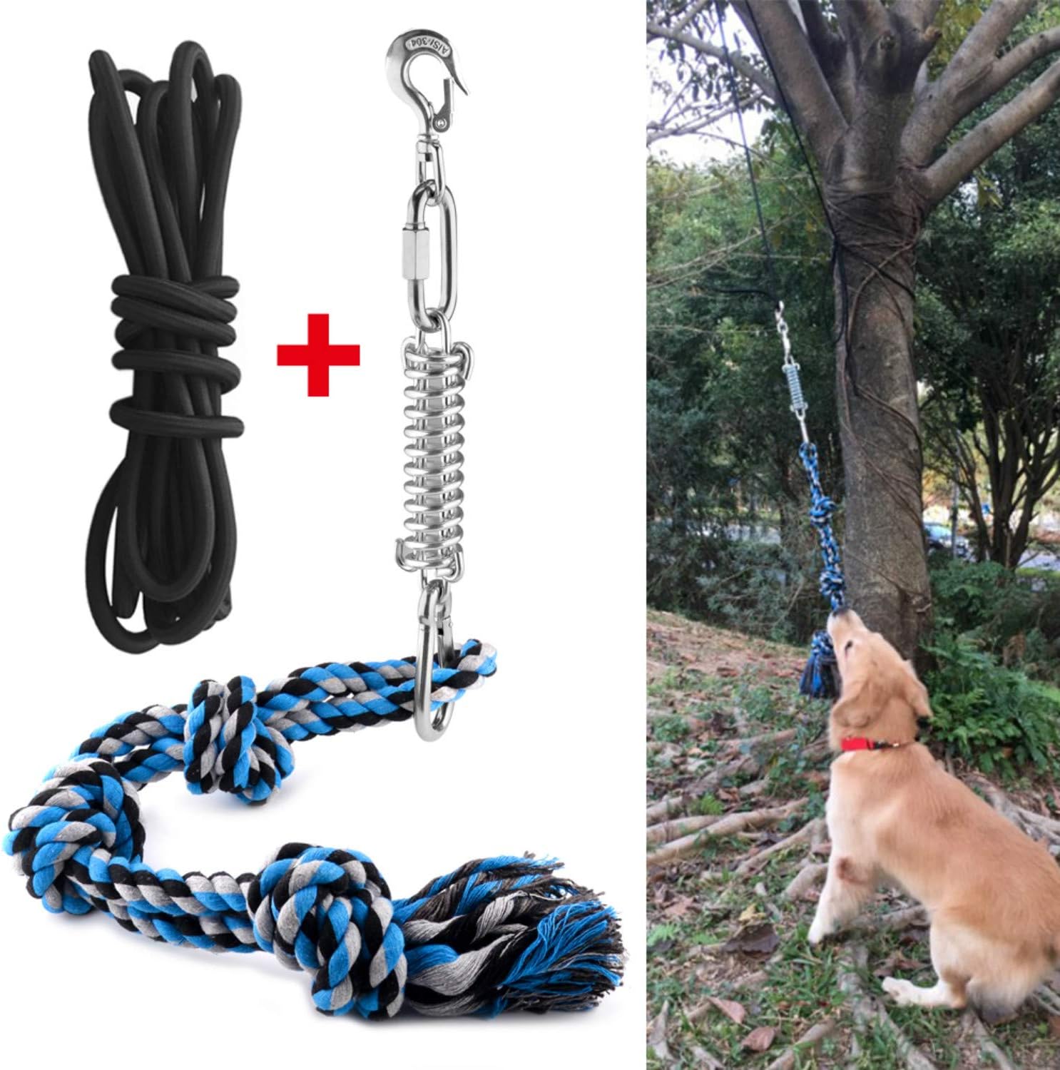 tether tug large dog