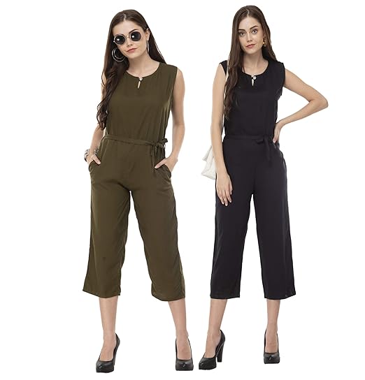 women's olive jumpsuit
