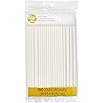 Wilton White 6-Inch Lollipop Sticks, Cake Pop Sticks, 100-Count Currenlty #1 item for "lollipop sticks" search