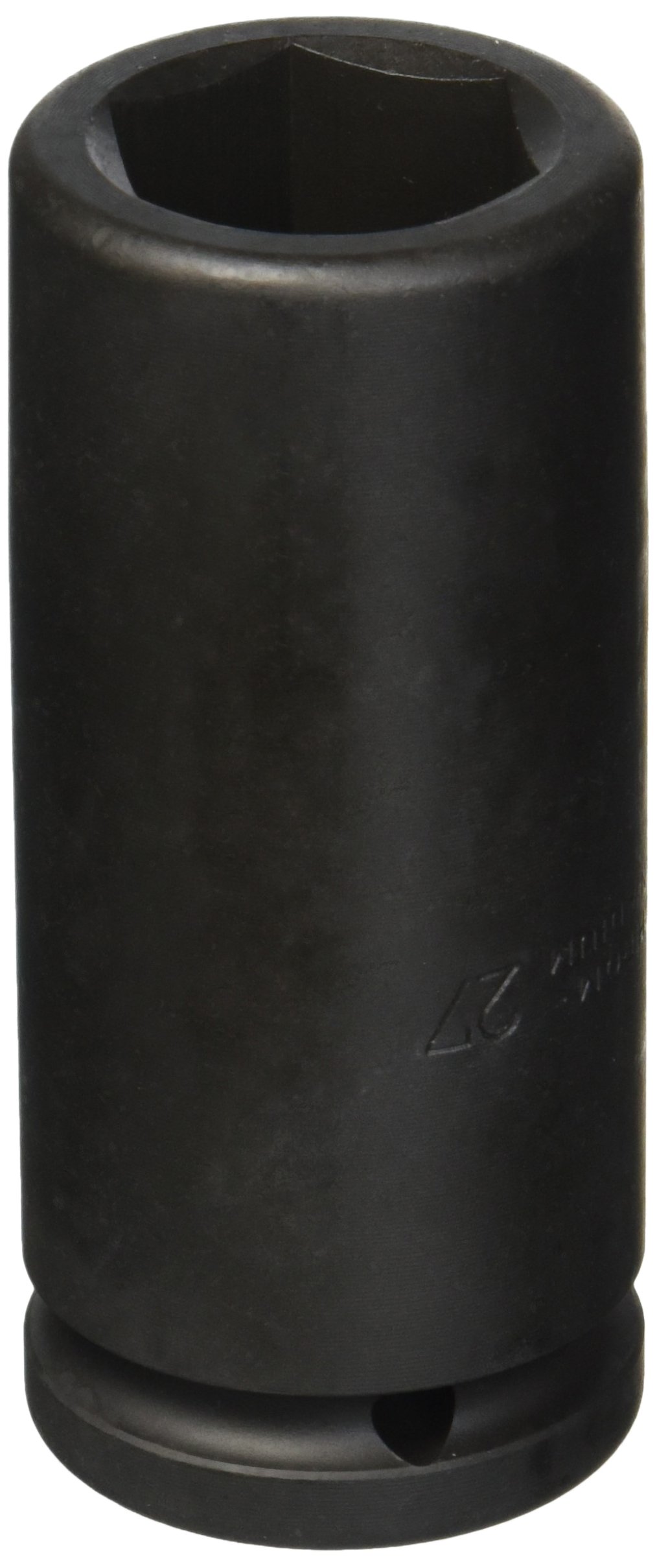 HAZET 1000SLG-27 100 mm 6-Point Impact Hexagon Profile Socket - Phosphatised/Oiled