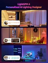 Lepro S1 AI Smart LED Strip Lights 10M RGB IC WiFi Bluetooth Alexa Google view 2