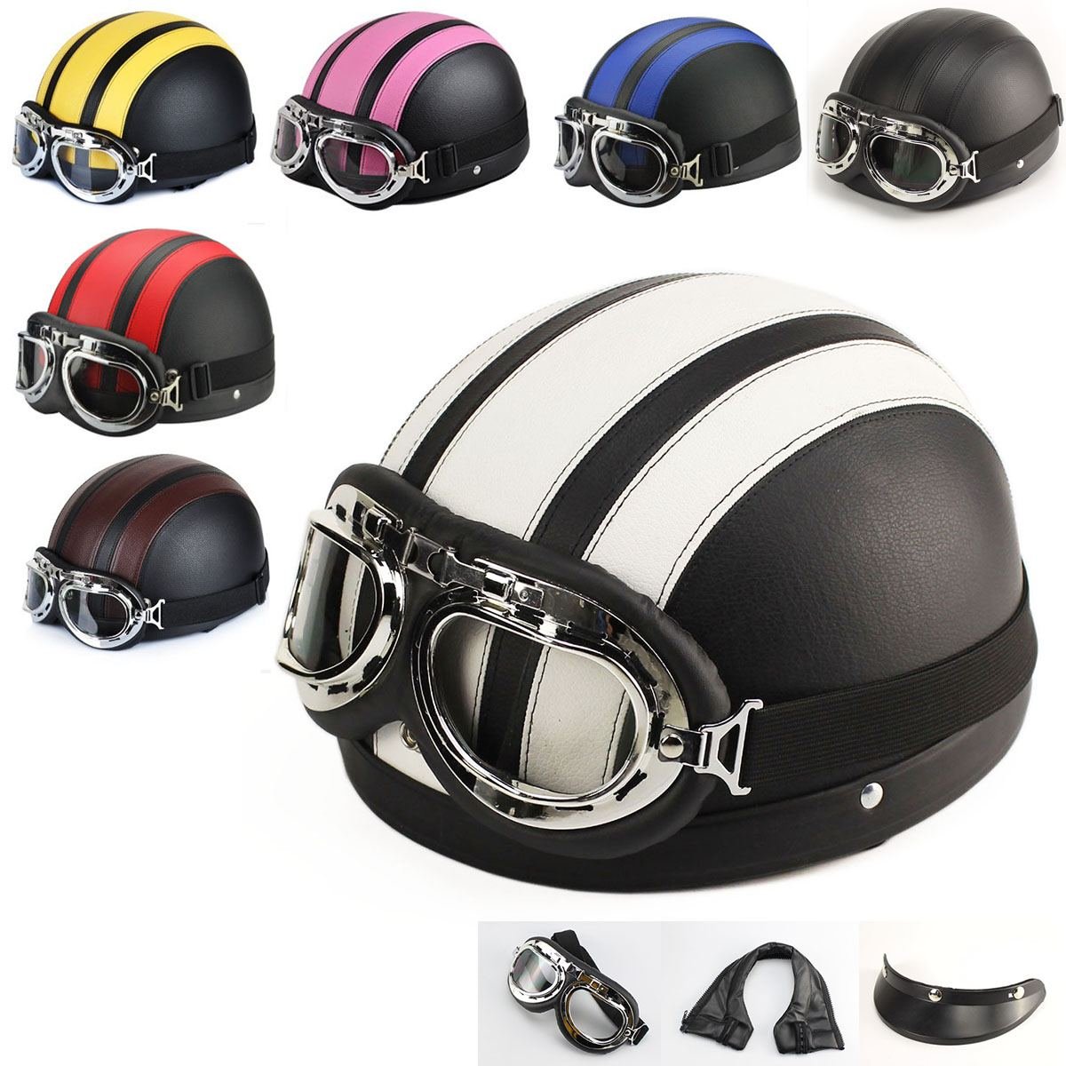 dirt bike half helmet