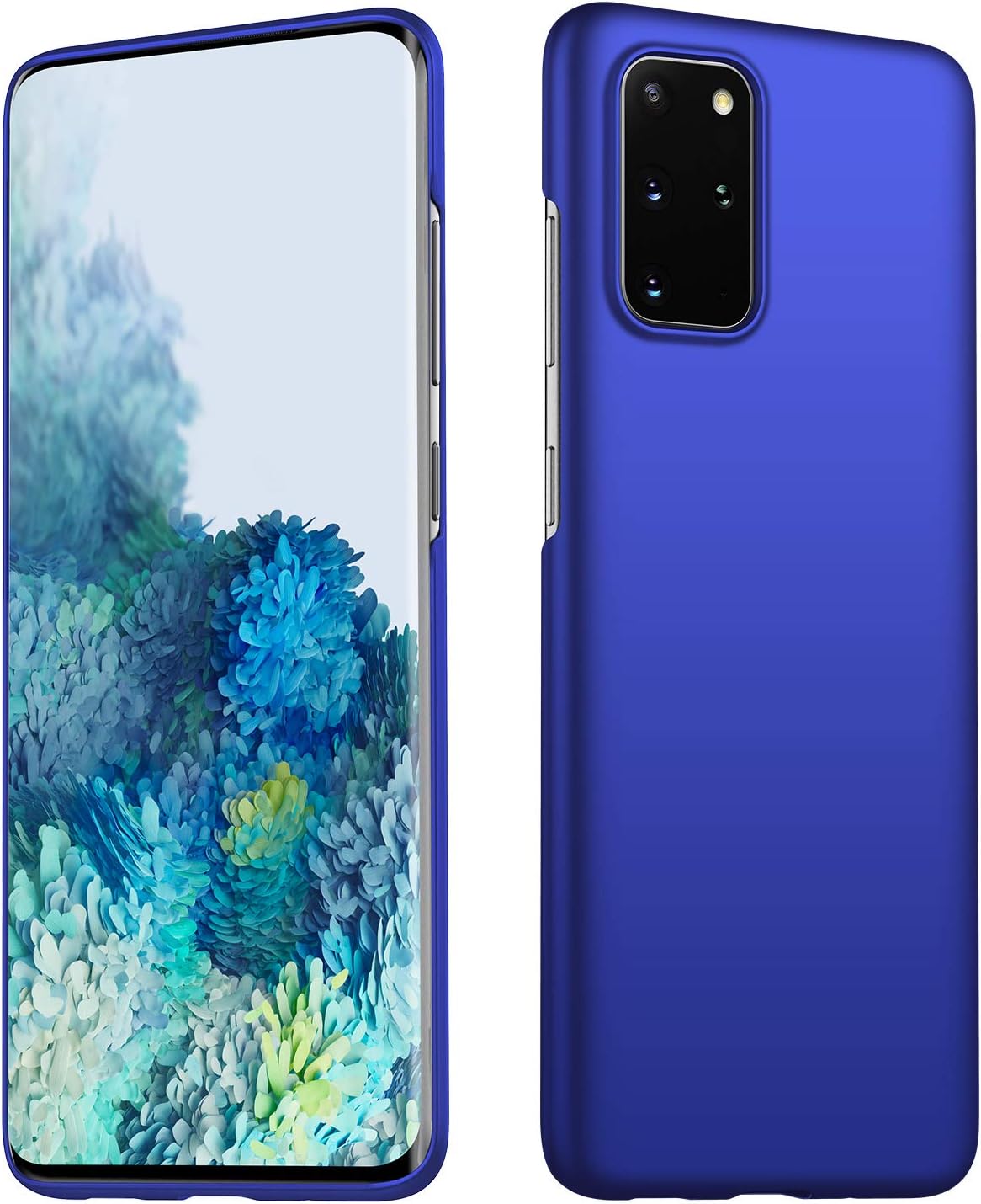 Kqimi Case for Samsung Galaxy S20 Plus, [Ultra-Thin] Premium Material Slim Full Protection Cover for Samsung Galaxy S20 Plus 5G (Blue)