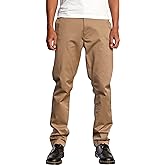 RVCA Men's Straight Fit Stretch Chino Pant