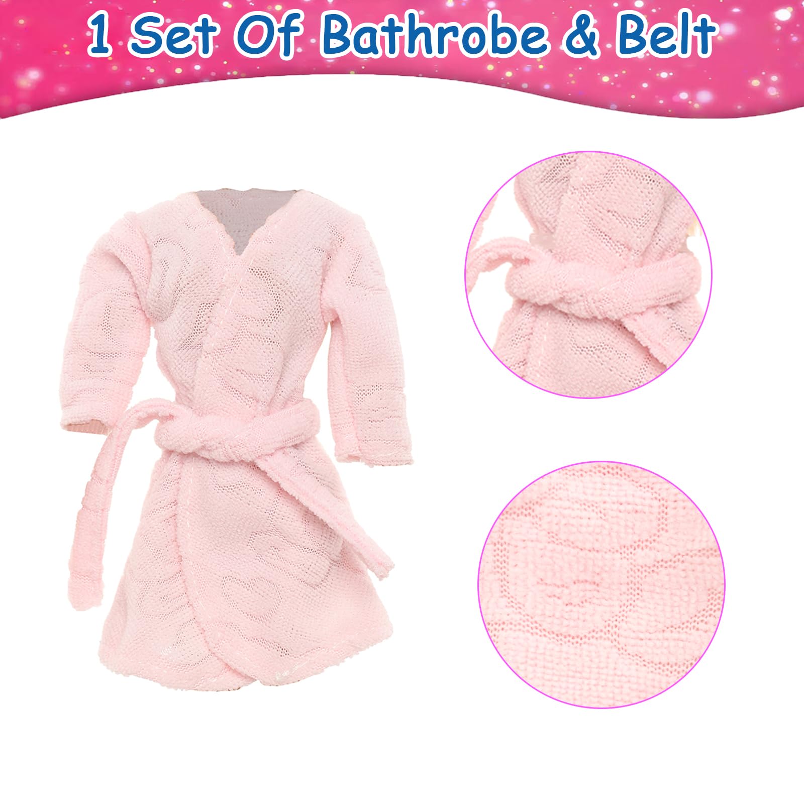 Barwa 10 Sets Doll Clothes Hooded Sports Suit Casual Outfits Tops and Pants Doll Pajamas for 11.5 inch Girls Dolls