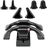 Thrival Relief Pro - Fully Adjustable Psoas and Iliacus Muscle Release Tool for Hip Flexor, Back, Glute and Neck Pain - Trigger Point and Myofascial Release Tool - Carbon Black