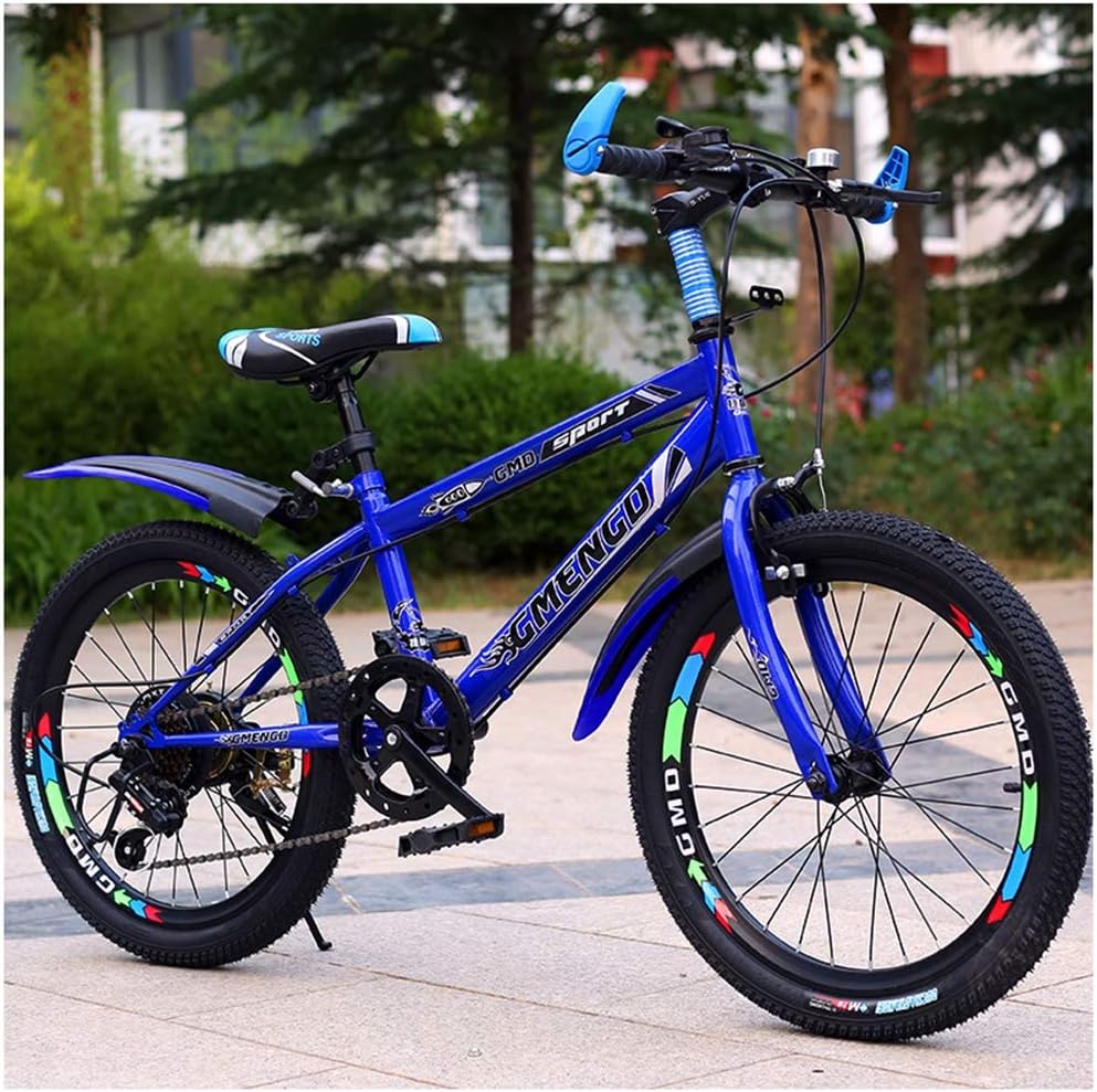 LJXWXN Children's Bicycles 20 Inch 22 Inch Bicycle Boys and Girls 6-16 Years Old, 24-Inch Adult Cross-Country Mountain Bike with The Back Seat