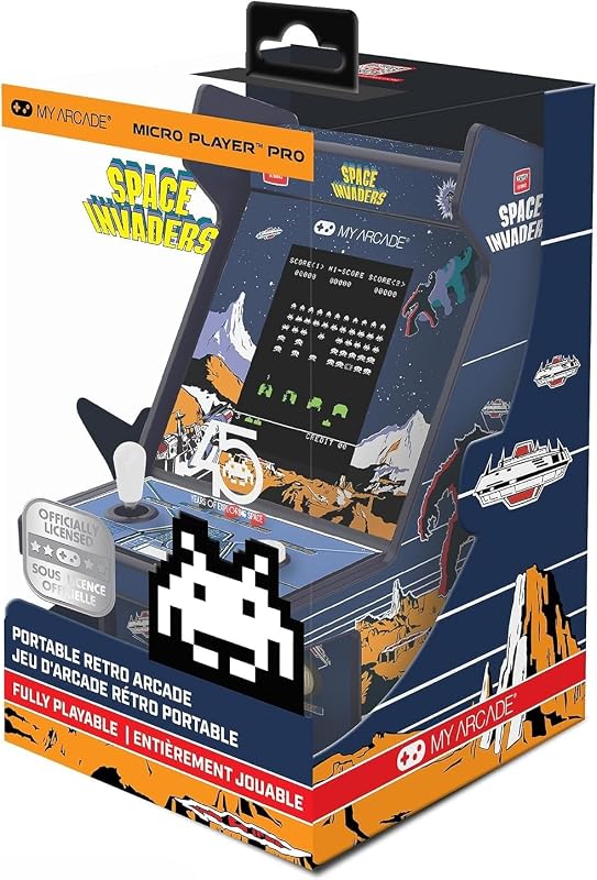 Micro Jugador PRO 6,7' Space Invaders