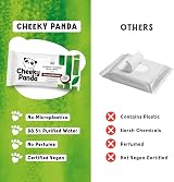 The Cheeky Panda Bamboo Face Cleanser Makeup Remover Wipes Coconut 6x25 view 6