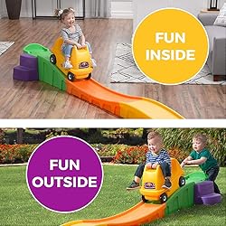 Step2 Up & Down Roller Coaster Ride On, Multicolor