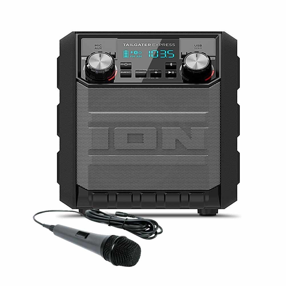 ION Audio Tailgater Express Wireless Speaker WaterResistant Radio
